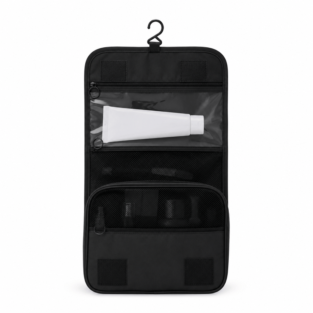Trousse de Toilette Pliable à Suspendre