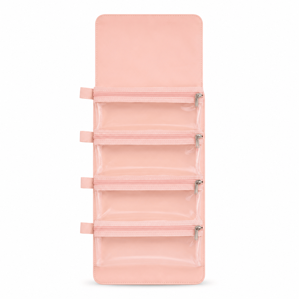 Trousse de Toilette Voyage Femme Pliable