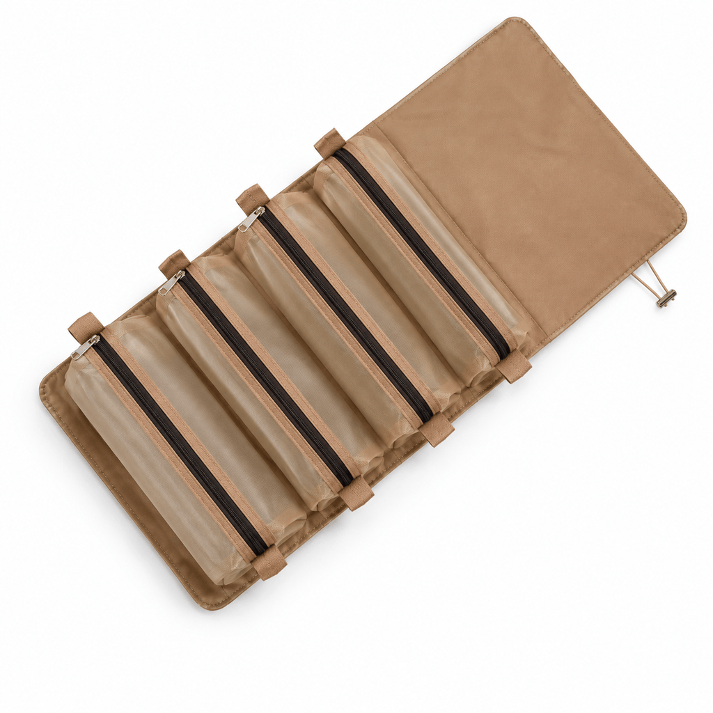 Trousse de Toilette Voyage Femme Pliable