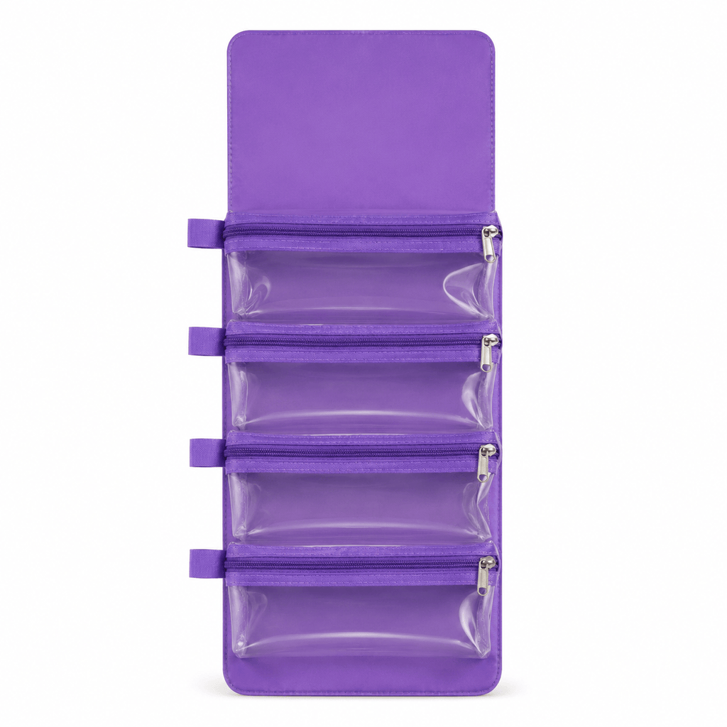 Trousse de Toilette Voyage Femme Pliable