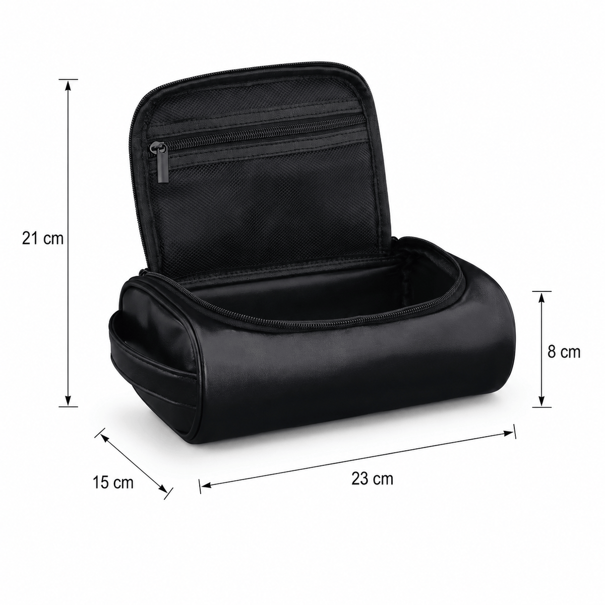 Grande Trousse De Toilette Homme En Cuir