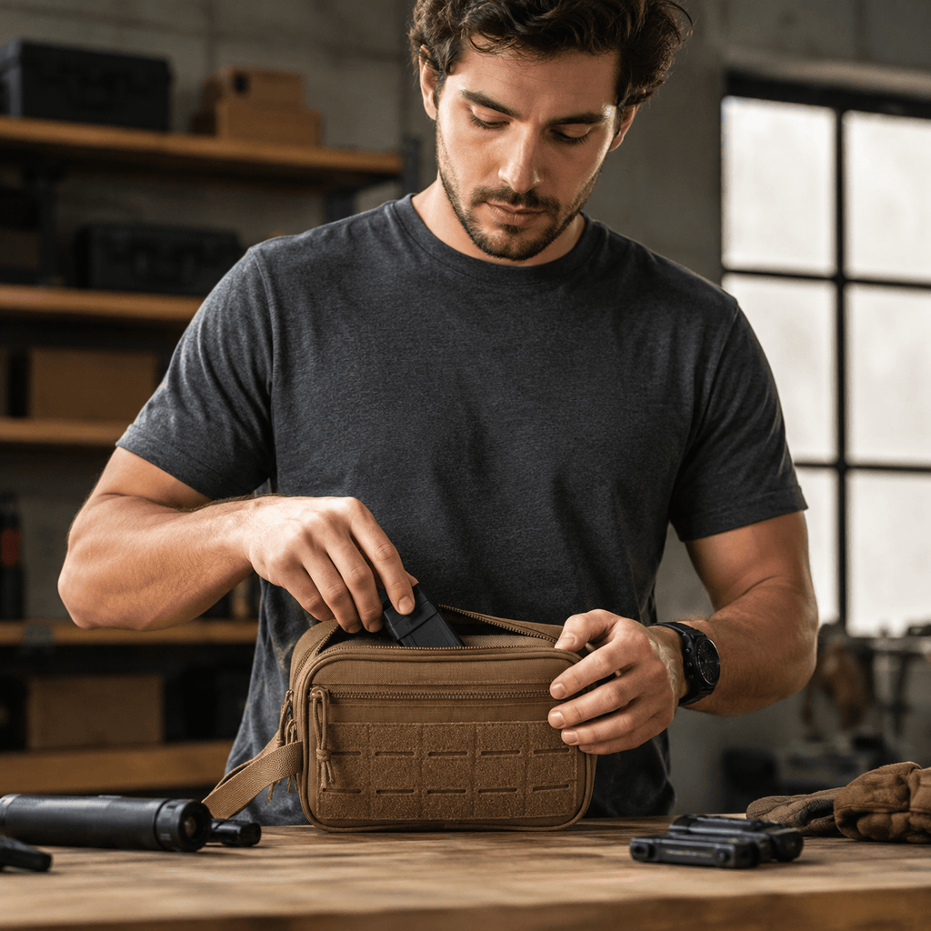 Grande Trousse De Toilette Homme Tactique