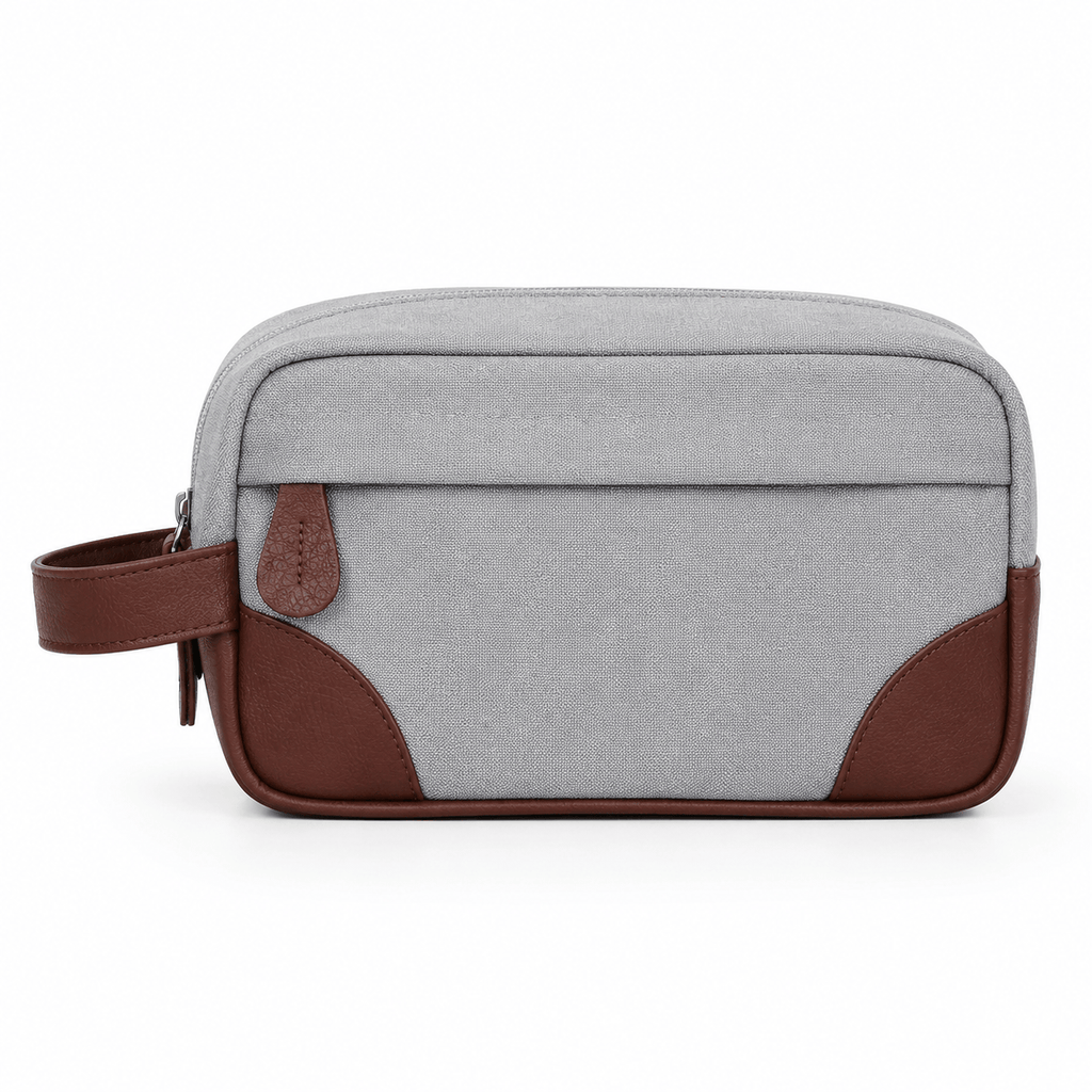 Ma Bagagerie Trousse De Toilette Homme Gris Trousse De Toilette Vintage