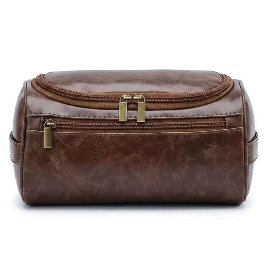 Trousse de Toilette pour Homme en Simili