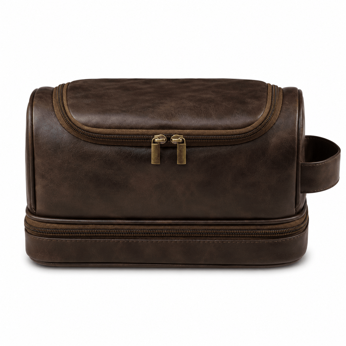 Ma Bagagerie Trousse De Toilette Homme Marron très foncé Grand Vanity Trousse De Toilette