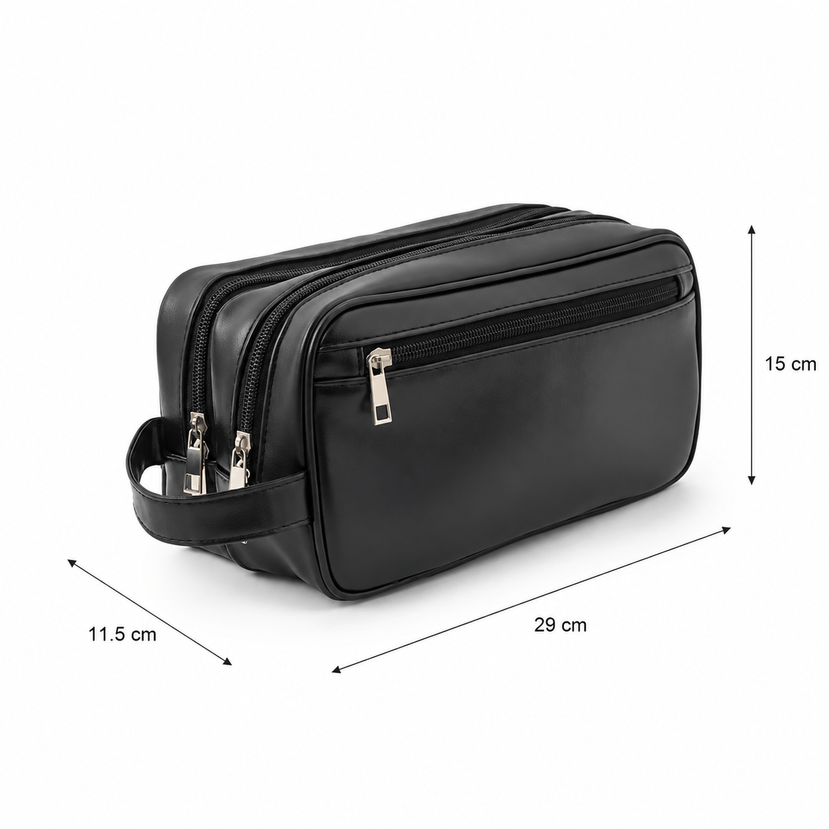 Trousse De Toilette Cuir Pour Homme