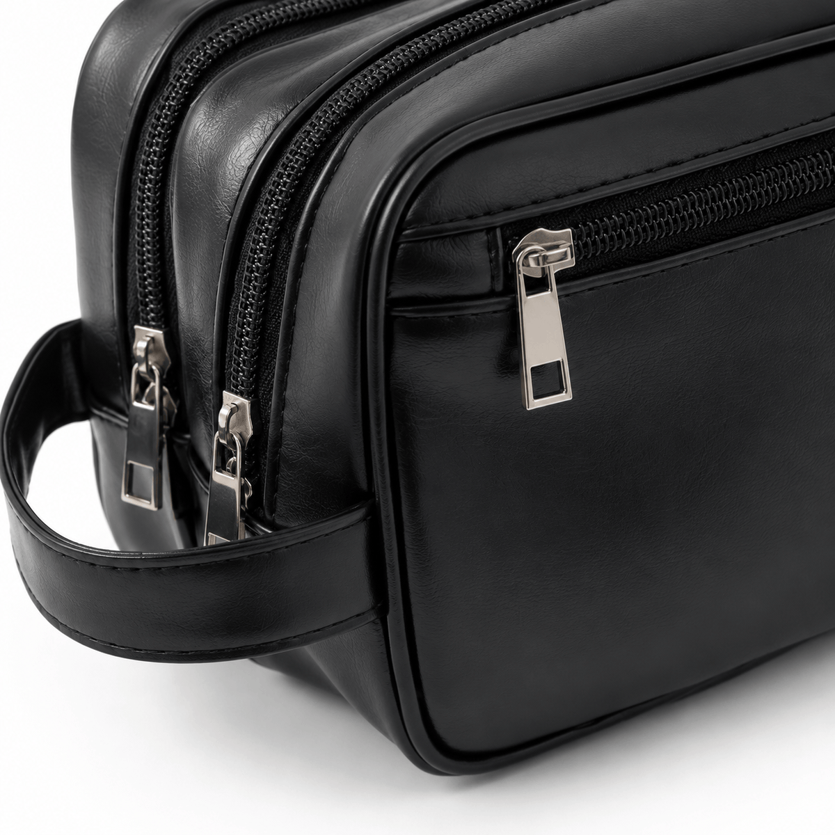 Trousse De Toilette Cuir Pour Homme