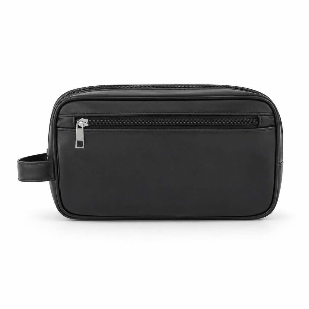 Trousse De Toilette Cuir Pour Homme